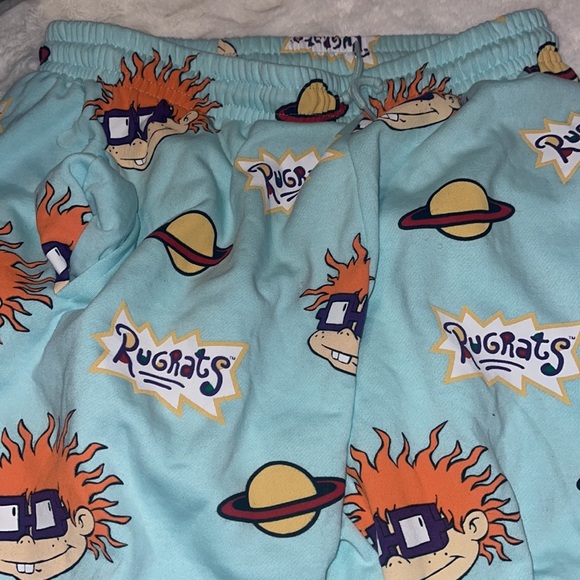 Nickelodeon Four Eye Chuckie Finster Rugart Sweat Shorts - Picture 4 of 4